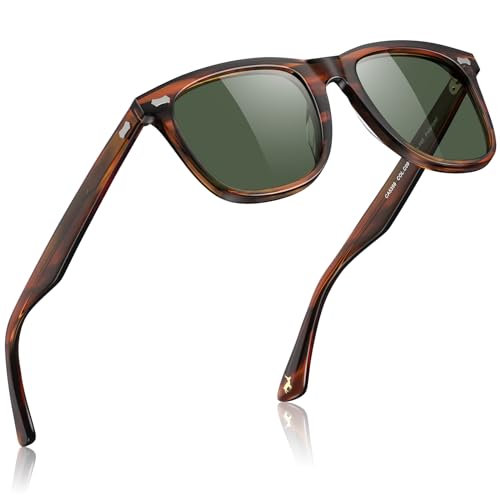 Lunettes de Soleil Homme Polarisées Carfia UV400 Cat 3 Sport Outdoor Golf et Conduite