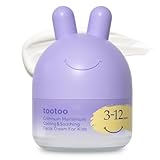 tootoo Kids Facial Cream: Cooling & Soothing, 1.58 oz. Gentle Face Lotion for Sensitive Skin, Hydrating & Multi-Protection Skincare for Children (for 3-12 Year)