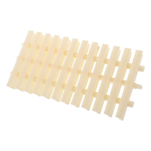 iplusmile Alfombra de Rejilla para Buzón 15X30 CM Base Antideslizante de Plástico Resistente Protección para Correo en Exteriores Adecuado para Zonas Húmedas y Jardín