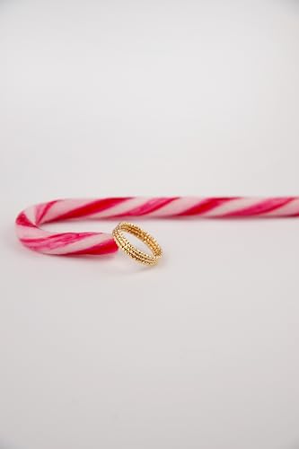 Three-Rows Diamond Ring in 18kt Yellow Gold and Sterling Silver (7)4