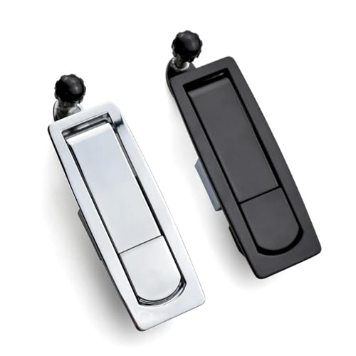 Loquet de verrouillage de panneau haut de gamme par compression argent