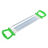 Aymzbd Junior Muscle Training Chest Expander with 5 for Boys, Green