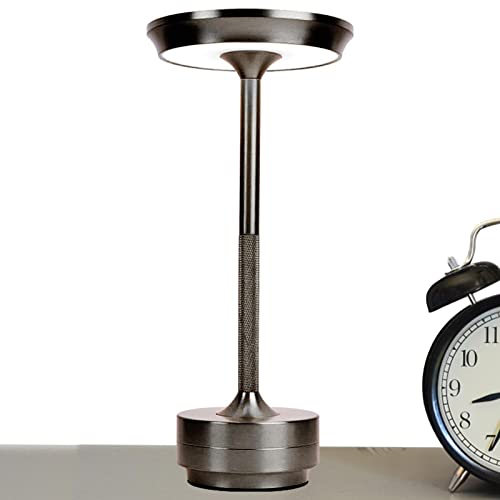 SERUT Lampes sans fil pour tables, Lampe de bureau LED à piles rechargeables 2800 mAh avec contrôle tactile, 3 modes de couleur, Lumière chaude décorative pour salle à manger, salon Generic