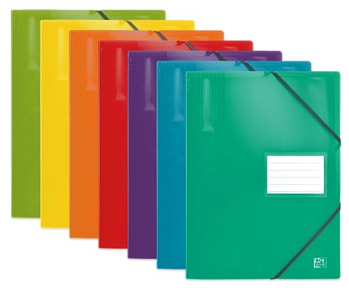 Protège-documents Oxford avec couverture polypro résistante et coloris assortis
