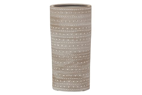 Adda Home Paraguero Ceramica Marron 23X23X47 Cm