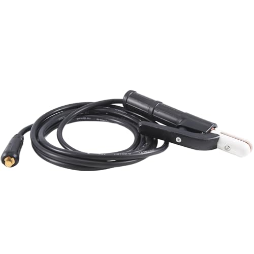 Lizusidtsy High Quality 300 Arc Welding Clamp Electrode Welding Holder 3Meter Cable EN60974-12, Black