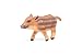 Papo -Hand-Painted - Figurine -Wild Animal Kingdom -Young Wild Boar -50289 -Collectible - for Children - Suitable for Boys and Girls- from 3 Years Old, Multicolor