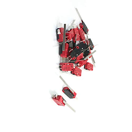 Interrupteurs de fin de course V-153-1C25 CC 110V à levier long pour automatisme - 2