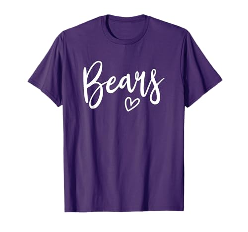 Bears High School Bears Sports Team Women's Bears T-Shirt