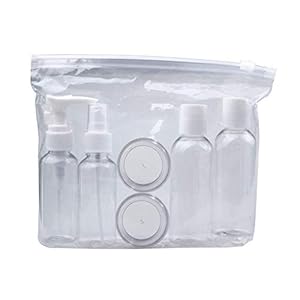 Spray 6-piece plastic transparante lucht spuitfles reis hervulbare milieuvriendelijke draagbare cosmetische container…
