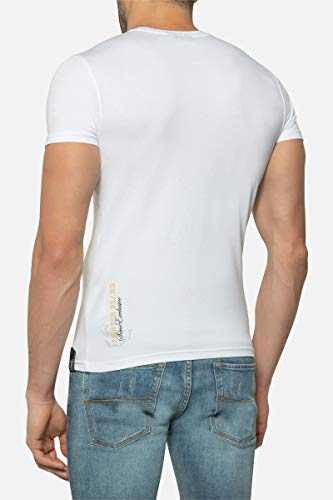 BOXEUR DES RUES - T-Shirt Girocollo Bianca con