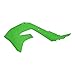 Polisport 8423400001 Radiator Shroud - Green