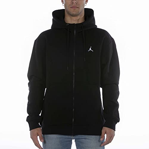 Nike M J ESS FLC FZ Hoodie Sweatshirt, Black, 2XL Men's