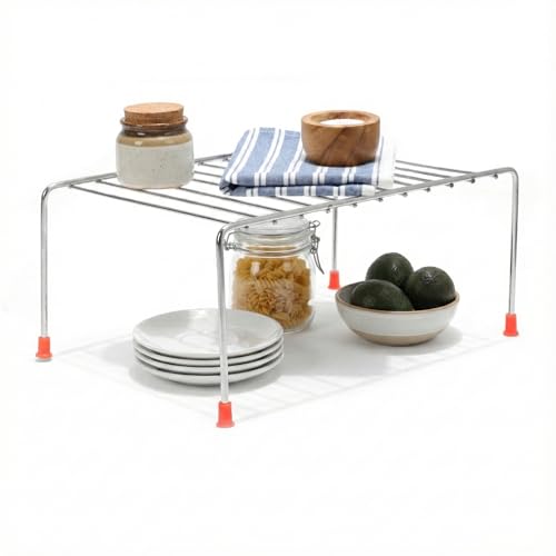 Image of Namani Spice Rack Stainless Steel Combo Kitchen Bed Rack Kitchen Pantry Storage Organizer Shelves, Dish Rack, Countertop Organizer (2)