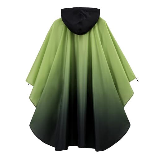 Image of salamra Rain Poncho Jacket - Hooded Waterproof Raincoat with Pocket for Women Men Adults