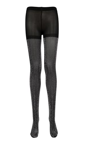 sexy black or grey glitter sparkly shimmery 60D tights stockings pantyhose leggings for women one pair Christmas2