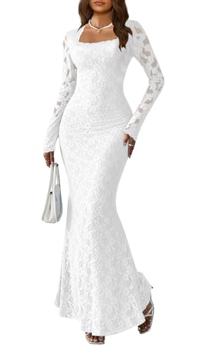 MITILLY Women Bridal Shower Dresses for Bride Lace...