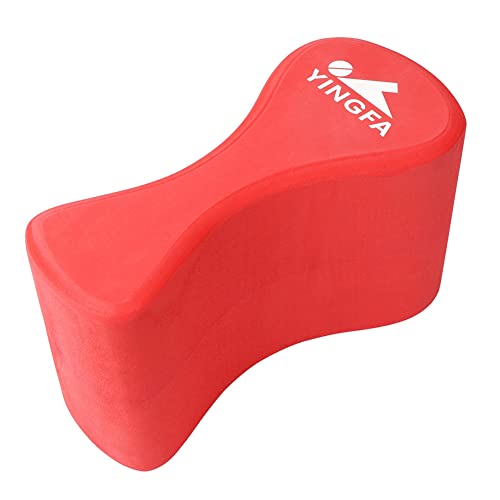 pizarra Pull Buoy Swim Leg Float for Adults & Youth Swimming Pool Strokes & -Body Strength &,Red