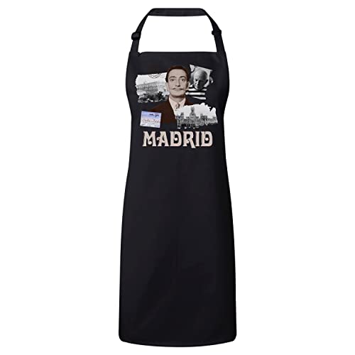 Tablier Madrid Vintage en toile imprimée Voyage pour passionnés de cuisine