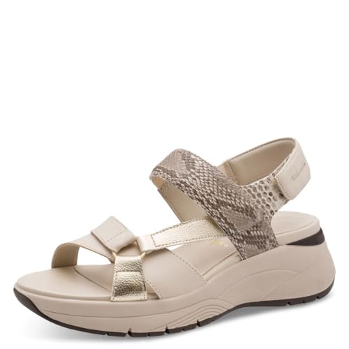 Sandale cale Tamaris Comfort en matières premium et finitions soignées pour femme