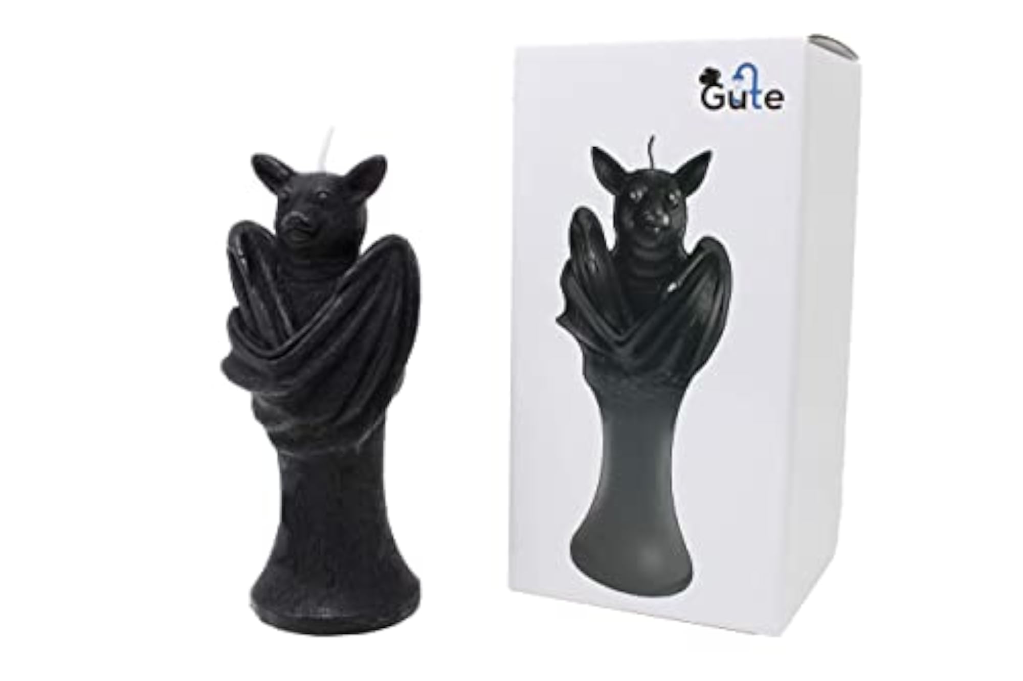 Bat Shaped Candle Decorations, Vegan Wax