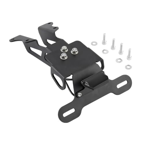 Support de plaque MT09 et Tracer 900 avec éclairage LED queue moto ajusté