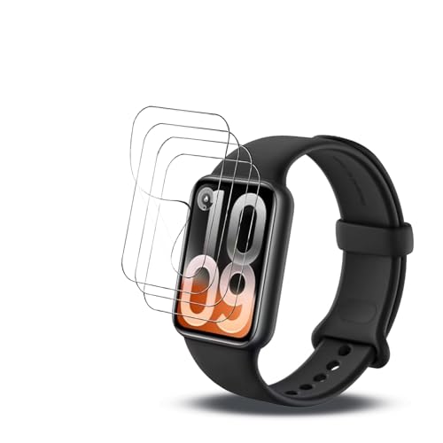 �X�}�[�g�E�H�b�`�ی�t�B�����y4������zFor Xiaomi Smart Band 10Pro���e�ی�t�B���� HYFAFA TPU�f�� ���������x �����x�ł� �ɔ� �������� �w��h�~ �����C���@�\ �\��t���ȒP