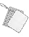 The Original Pumparoo for Breast Pump Parts, Wet Dry Bag with Staging Mat By Sarah Wells (Gray)