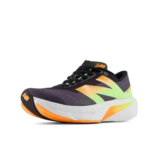 New Balance Fuelcell Rebel V4 Tênis de corrida feminino, Preto/grafite/branco, 34