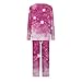 V Neck Christmas Pajamas for Women Fashion Long Sleeve Printed Tops Pants Pajama Sets Casual Comfort Home Sleepwear