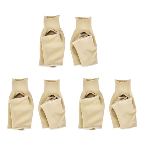 Dispositivo de corrección de válvula, alivio de pulgar, ajustable, corrector de juanetes, separador de dedos para hombres y mujeres, férula de hallux transpirable, soporte de alineación grande, 1 par