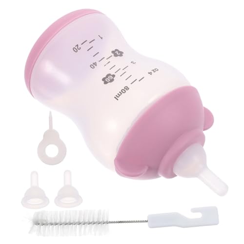 Pet Nurser Bottles 80ml Nursing Feeding Bottles for Small Pets Pp Silicone -Free