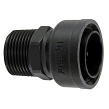 Uponor TotalFit 3/4 inch Male Threaded Adapter NPT, Push-to-Connect Engineered Polymer Fitting System for PEX, PE-RT, CPVC, and Copper - TF4527575