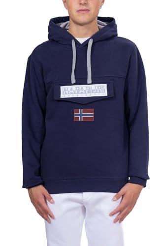 NAPAPIJRI - Felpa Invernale Uomo Burgee - Taglia S