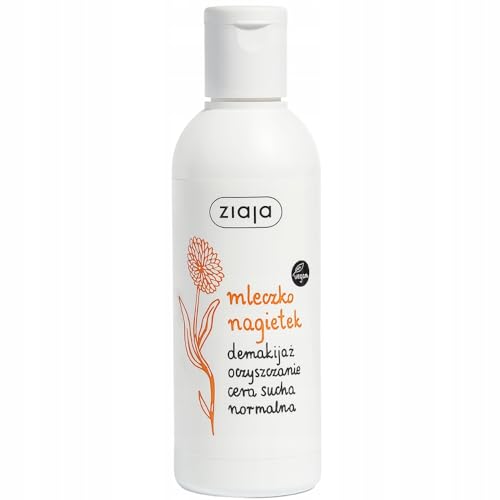 ZIAJA - Leche limpiadora de caléndula - Piel seca y sensible - 200ml