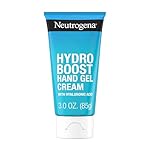 Neutrogena Hydro Boost Hydrating Hand Gel Cream with Hyaluronic Acid for Instantly Quenched, Soft & Supple Hands, Lightweight, Non-Greasy & Quick Absorbing Hand Lotion, Travel Size, 3 Oz