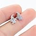 Halloween Ghost Stud Earrings Minimalist Stainless Steel Funny Cute Tiny Spooky Pumpkin Skull Small Horror Earrings for Women Gothic Halloween Cosplay Party Christmas Holiday Fashion Jewelry (4 pairs ghost)