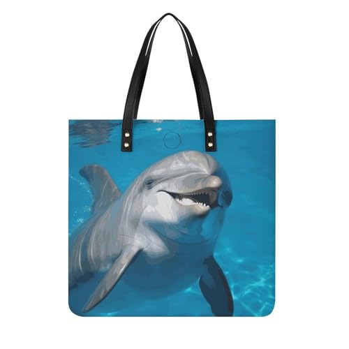 Sac à main pour femme cadeau idéal avec motif Dauphin sourire