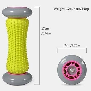 SILENCIO Foot Massage Roller – Foot and Calf Massager with Textured Surface for Daily Use – Ergonomic Design for Feet, Heels, Arches & Lower Legs – Suitable for Men & Women (Pack of 1) - Image 2 thumbnail