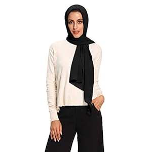 Txameru womens Chiffon Hijab hijab