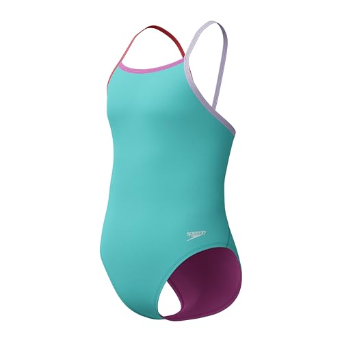 Image of Speedo Girl's Swimsuit One Piece Thin Straps