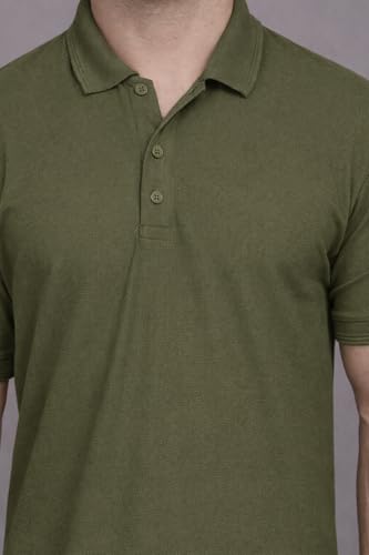 Image of Men Regular fit Polo Neck T Shirt||Casual Wear ||Half Sleeve Tshirt for Men