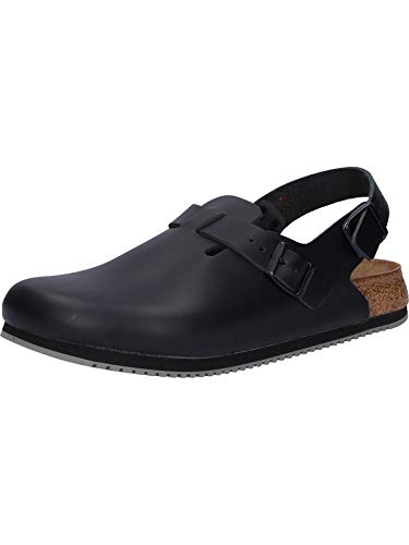Birkenstock Tokio Super Grip Natural Leather Black Size EU 45 / US M12 Narrow