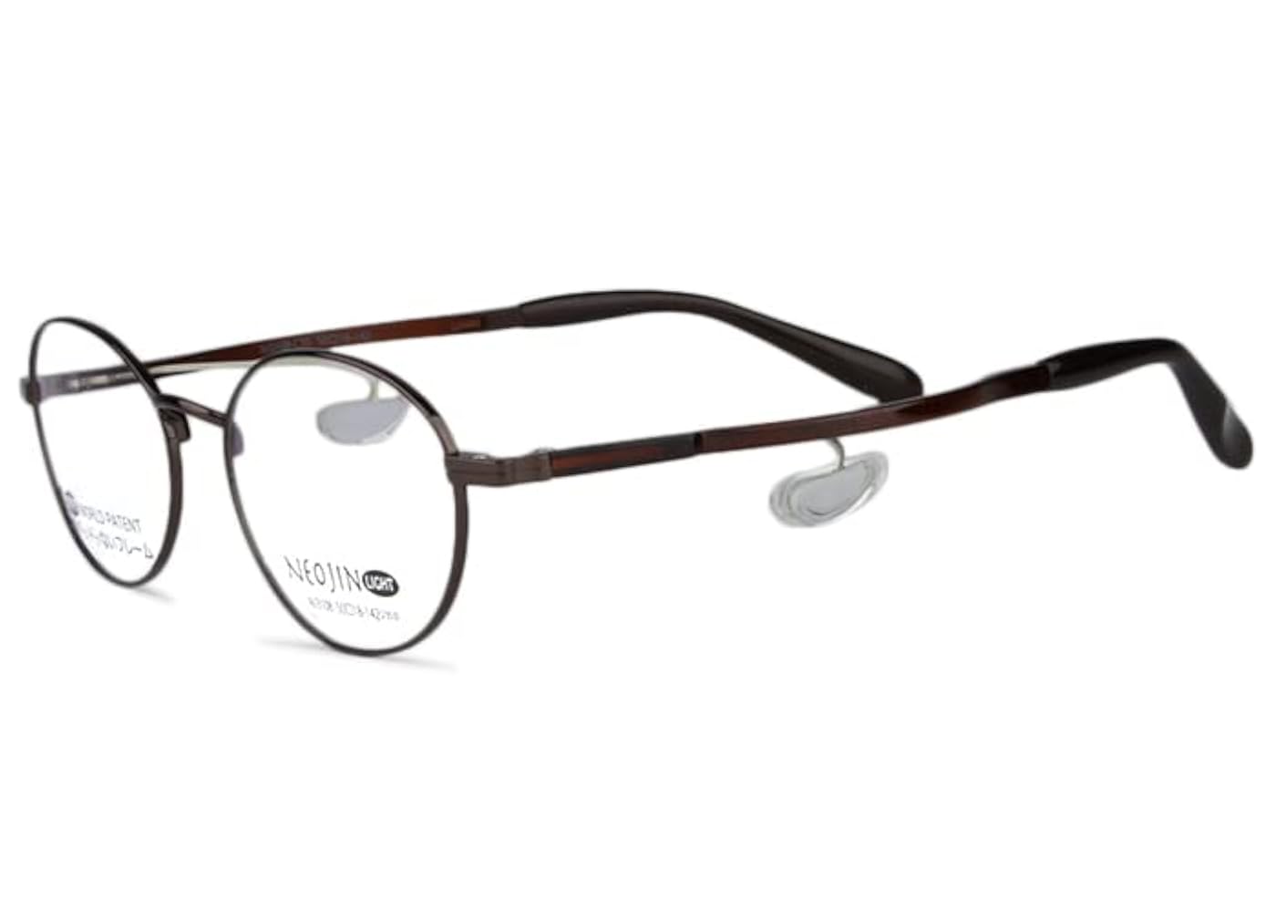 Amazon | ネオジン NEOJIN nj3108 4color 鼻パッドなし メガネ