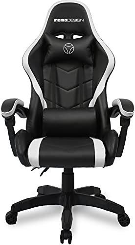 Base a 5 razze con rotelle. Tessuto ed ecopelle. Facile da pulire. Portata 120 kg.
