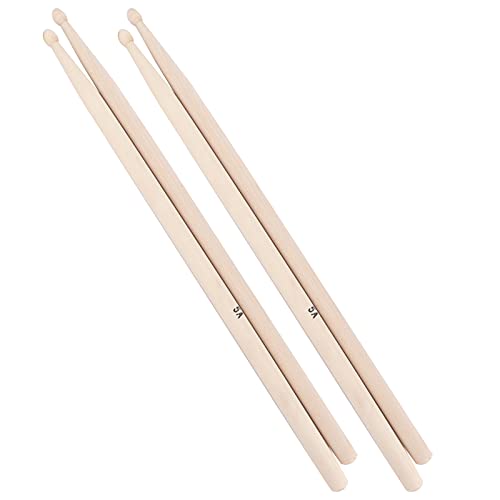 Baquetas para batería, de arce de alta resistencia, modelo 5A, para principiantes y práctica profesional, ideal para jóvenes bateristas, actuaciones en vivo y grabación en estudio miniatura 7