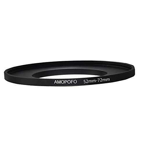 Image of 52mm to 72mm Camera Filter Ring /52mm to 72mm Step-Up Ring Filter Adapter for 72mm UV,ND,CPL,Metal Step Up Ring