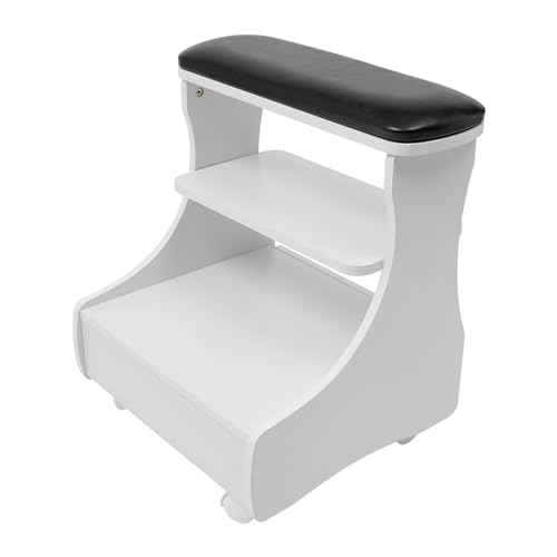 Reposapiés para pedicure y spa de pies portátil negro miniatura 1