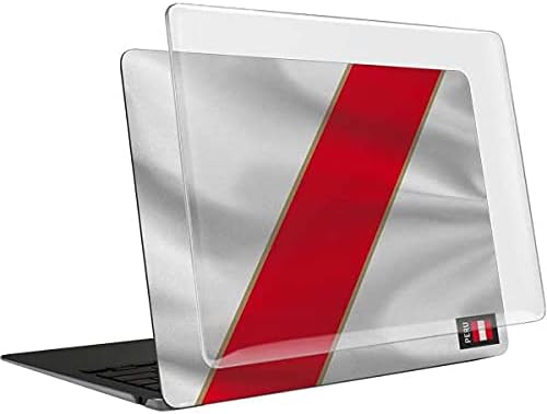 Skinit Case + Skin Compatible with MacBook Air 13in M1 (2021) Originally Designed Peru Soccer Flag Design