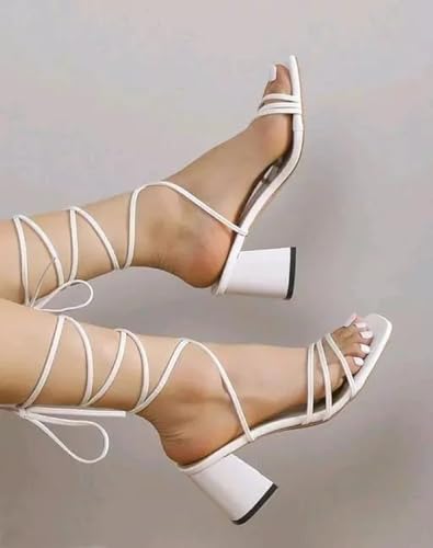 SKOLL lace heels – image 3